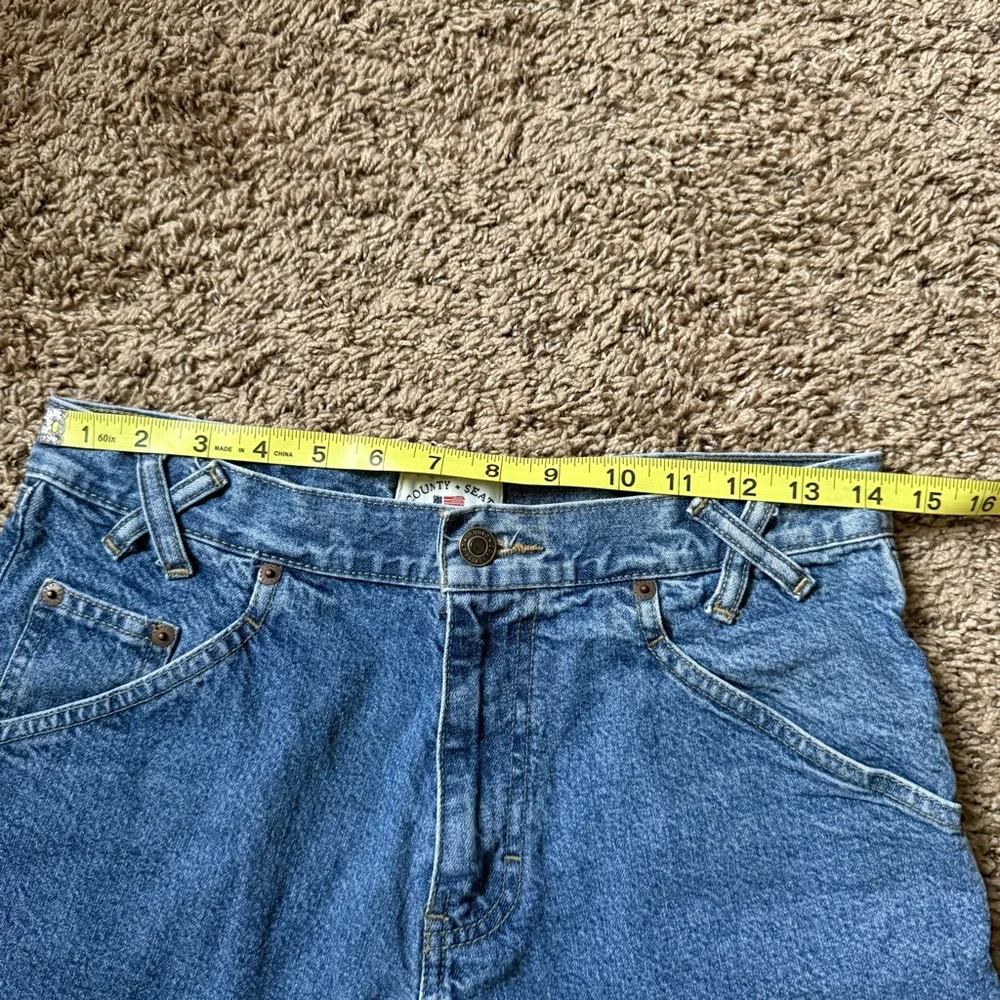☀️ County Seat • Vintage Denim Shorts • Women's Size 7/8 - Picture 11 of 16
